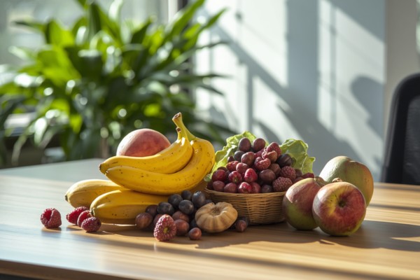 Avantages d’une corbeille de fruits bio au bureau