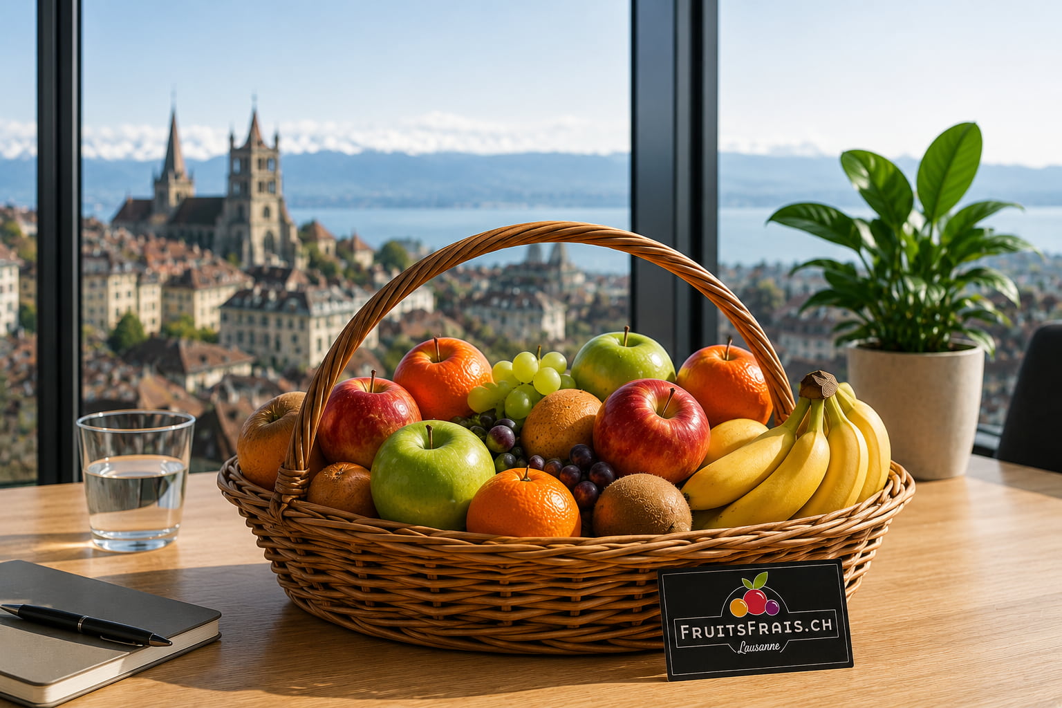 Meilleures corbeilles de fruits pour entreprises à Lausanne