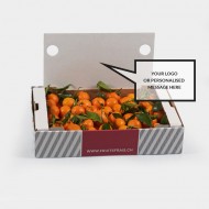 Box mit Klementinen